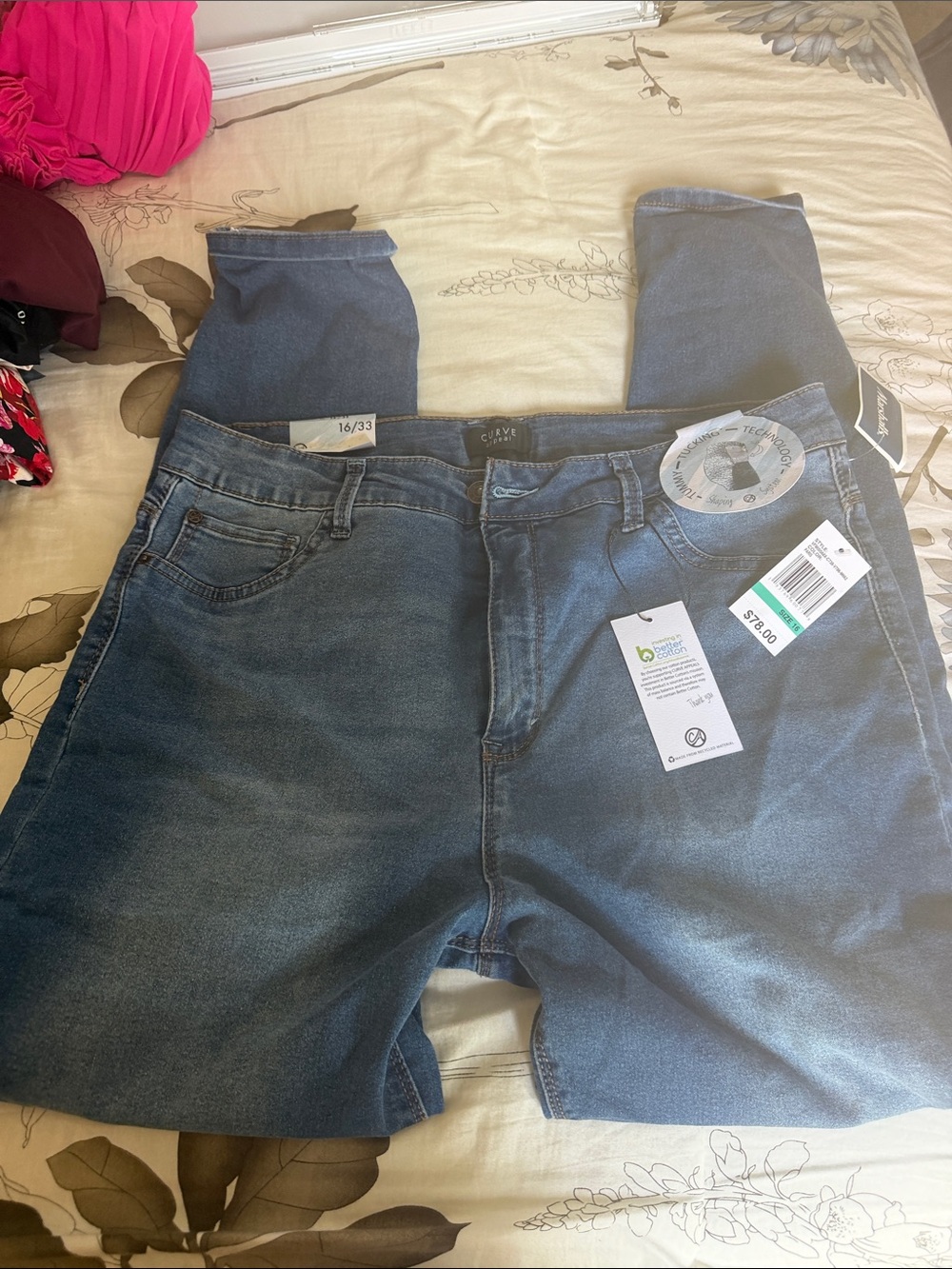 Skinny Jeans for Women - Dark Blue